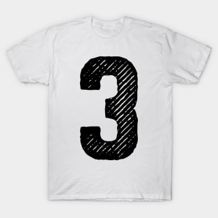 Rough Number 3 T-Shirt